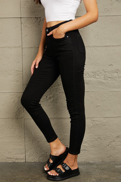 Judy Blue Full Size Tummy Control High Waisted Classic Skinny Jeans