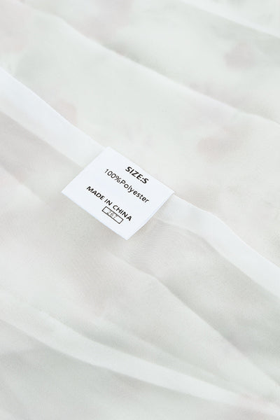 Wrap V Neck Maxi Floral Dress With Side Slit